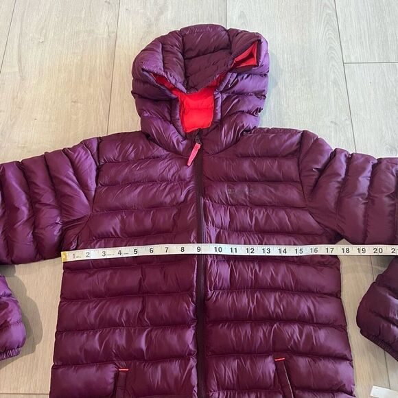 Mountain Warehouse Purple/Pink Hooded Full Zip Puffer Coat size 13 years - Picture 3 of 8